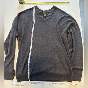 Dockers v neck fine knit sweater XL tall